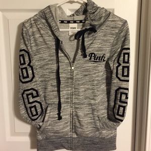 🎀Pink Hooded Zip up🎀