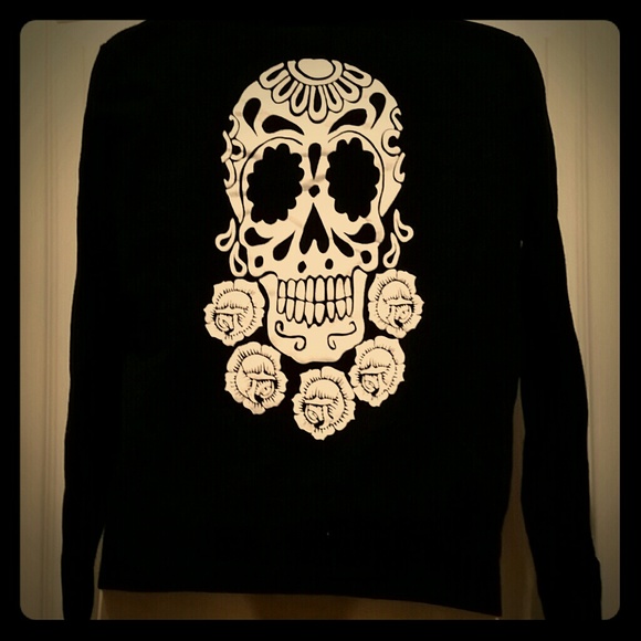 Sugar skull cardigan
