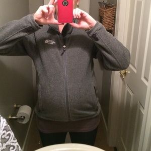 More pics of modeling North Face fleece