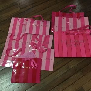 VS pink shopping bag