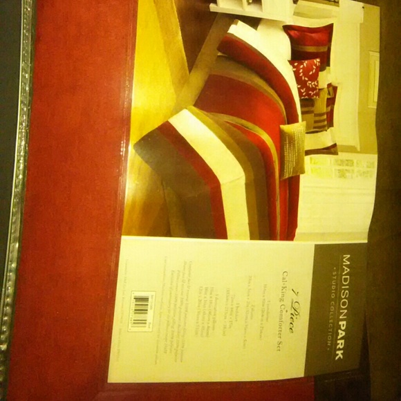 Madison park 7piece comforter set California king