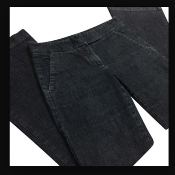 Theory wide leg jeans