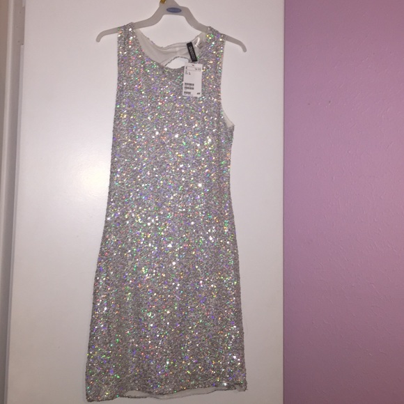 Sequin mini dress