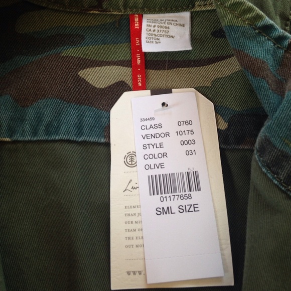 🚫SOLD🚫Army Jacket - Picture 3 of 4