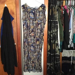 Disney Brand Long, Sleeveless Dress