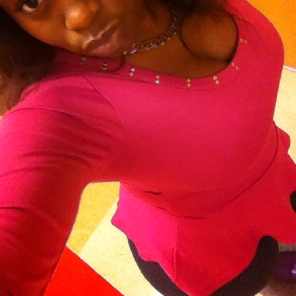 Pink skirt shirt