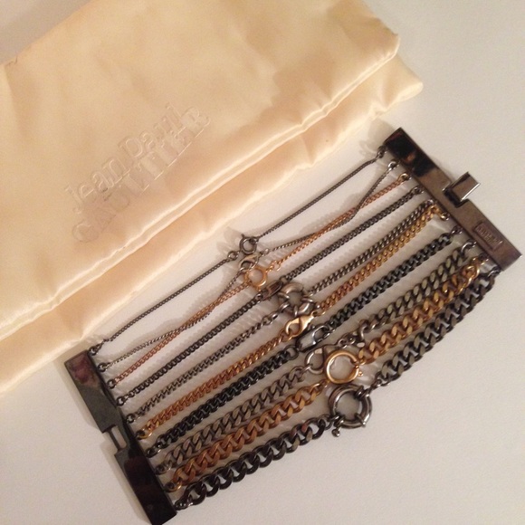 Jean Paul Gaultier chain bracelet