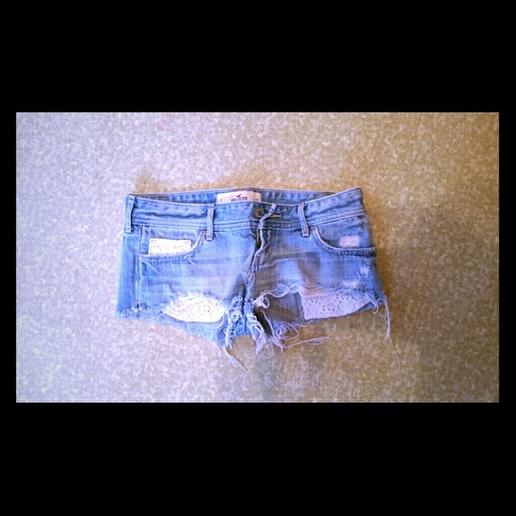 Distressed Hollister Shorts
