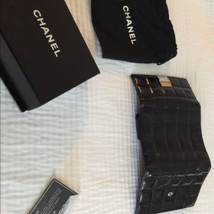 Authentic Chanel patten leather wallet Authentic Chanel patten leather wallet