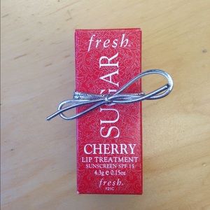 Fresh beauty product. Cherry tinted Lip gloss