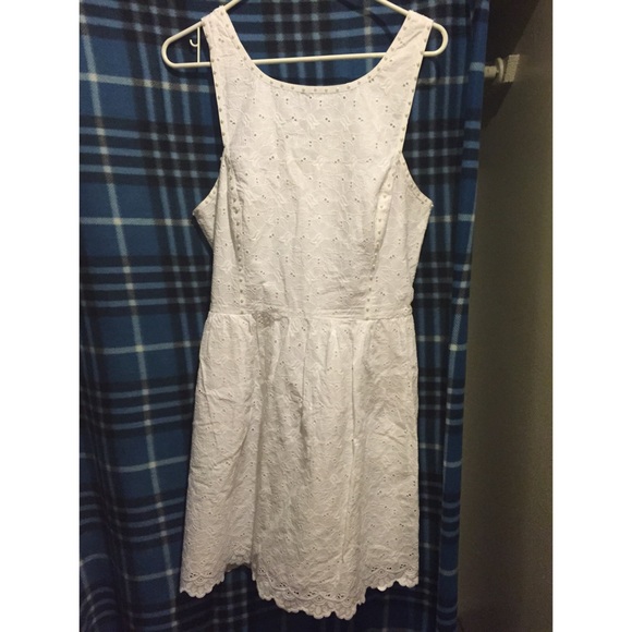 Classic white Lilly PULITZER sandrine dress size10