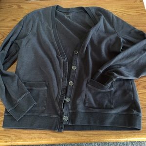 Gray boyfriend sweater