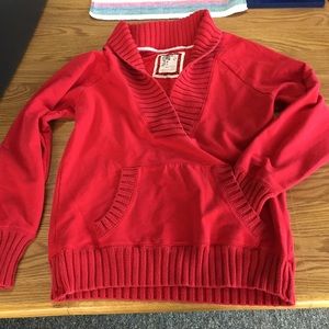 Red sweater