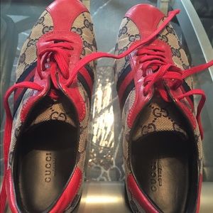 Gucci sneaker blue/red/blue