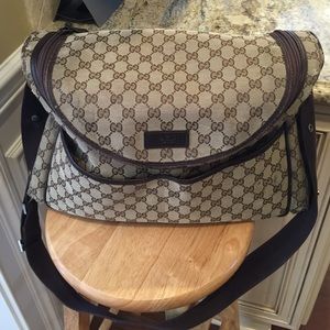 Gucci diaper bag