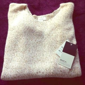 SOLD - RVCA Star Sand Sweater