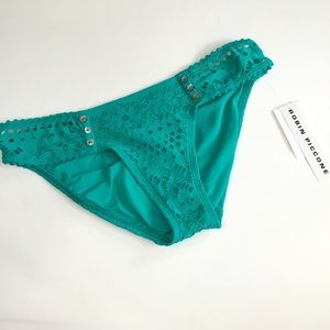 NWT!!! Green Crotchet Bathing Suit Bottom