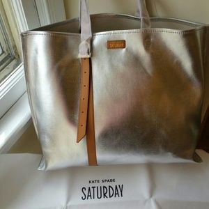 More pictures Kate Spade  Saturday Silver Tote