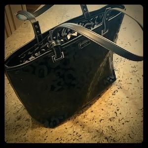 Nine west handbag with cheetah print