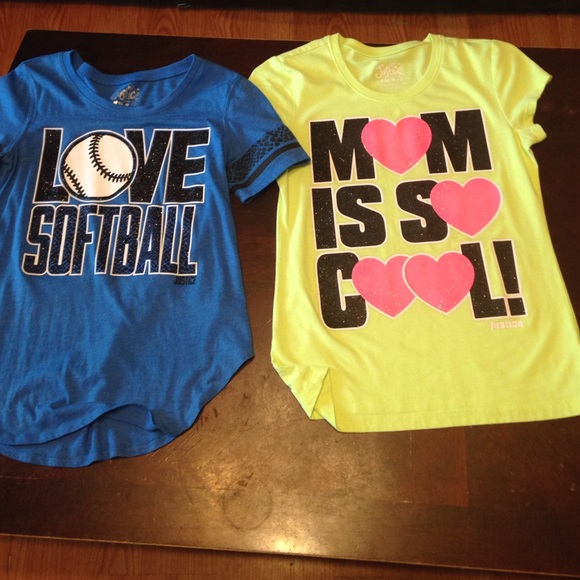 2 Justice shirts
