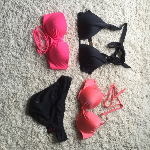 These are all Victoria Secret tops and bottom.