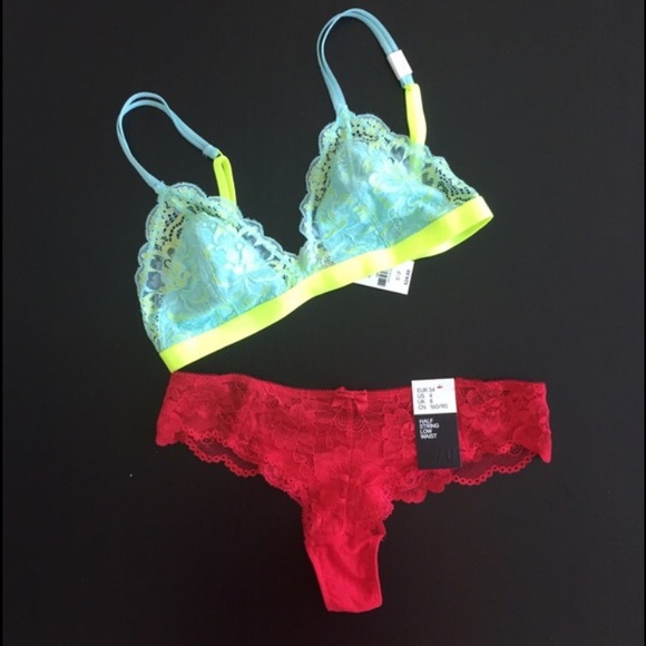 NWT bra & red Thong bundle!