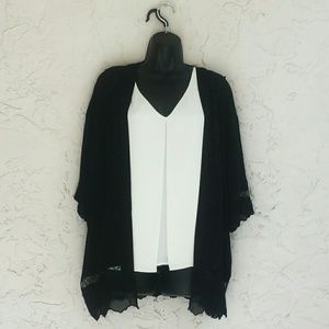 Black Kimono Cardigan