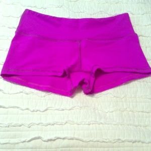 Lulu Lemon Magenta Booty Shorts