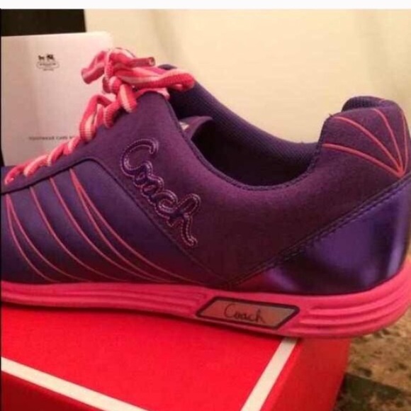 Pink and Purple sneaker