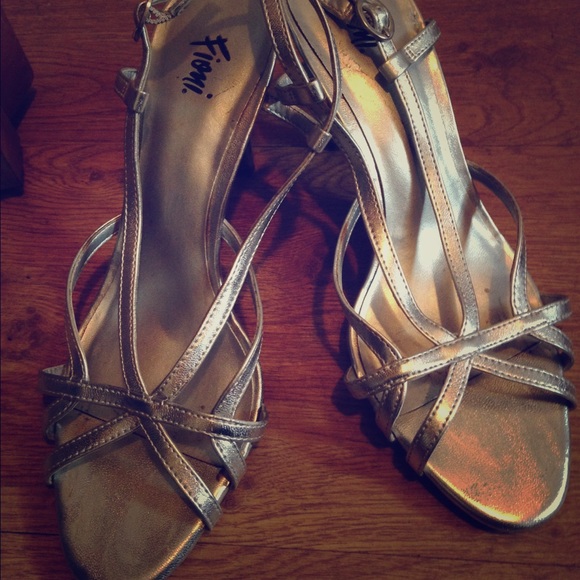 Silver heels