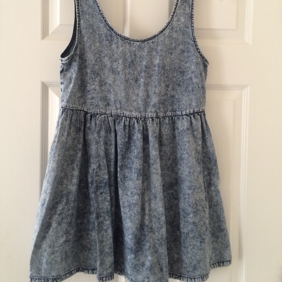 Light denim summer dress
