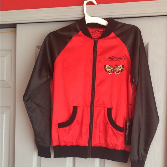 Ed hardy jacket!