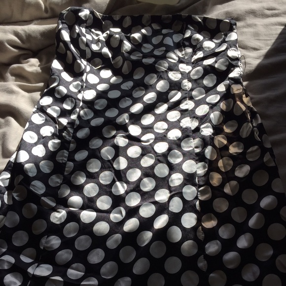 Evening dress polka dot :)