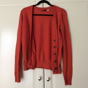 Burnt orange cardigan BDG from Urban Outfitters