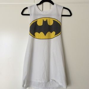 Batman Muscle tee/bathing suit cover up never worn