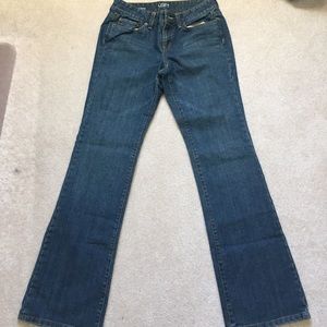 Loft boot cut jeans