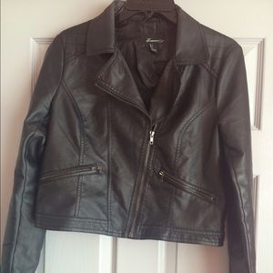 Forever 21 faux leather jacket