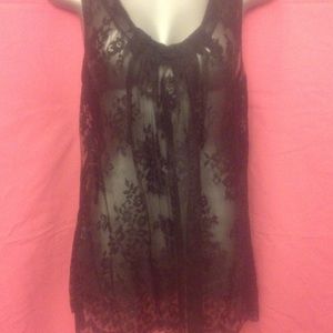 Beautiful Express lace layering top