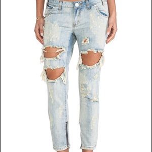 Oneteaspoon Dirt Trashed Freebir Jeans