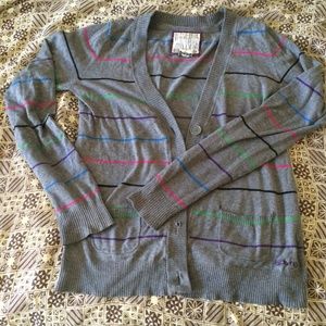 Billabong striped cardigan