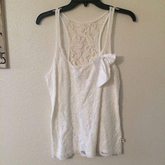 Lace tank top
