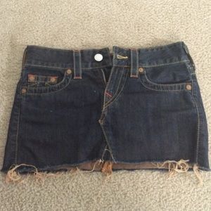 True Religion Denim Skirt