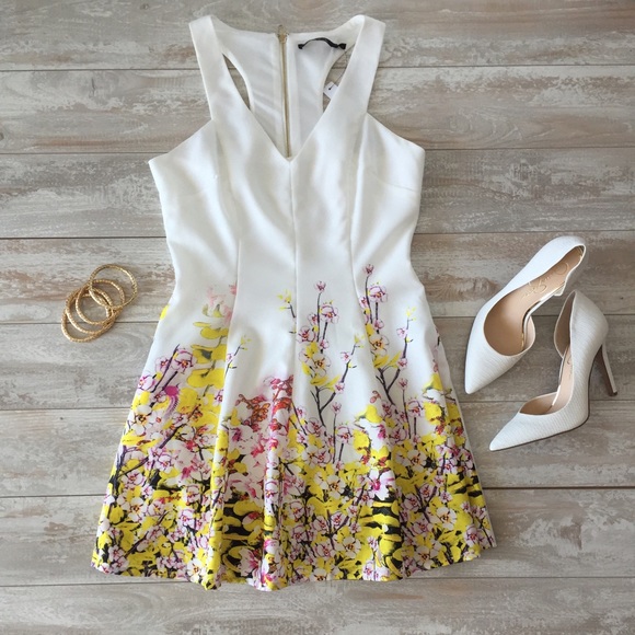 Brand New Art & Co Flower Blossom Dress