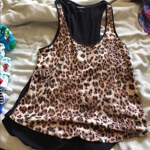 Flowing tank top