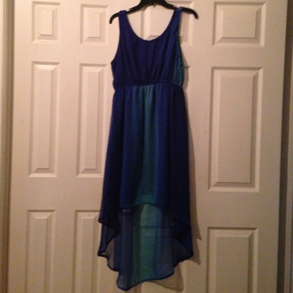 Royal blue/green dress-never worn