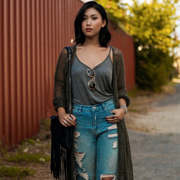 Urban outfitters knitted duster