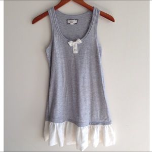 ✨REDUCED✨Grey Shimmer Stripe Nightgown