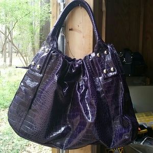 Purple purse