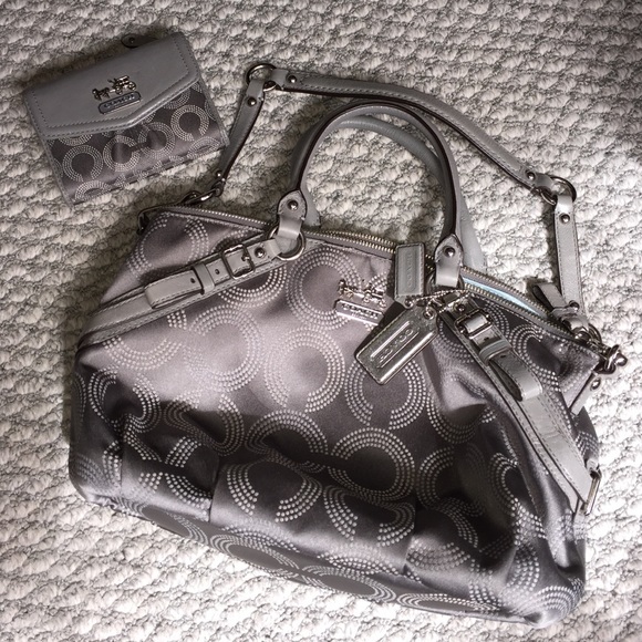 Bundle!  Coach satchel & matching wallet