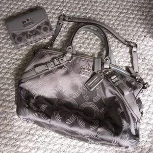 Bundle!  Coach satchel & matching wallet